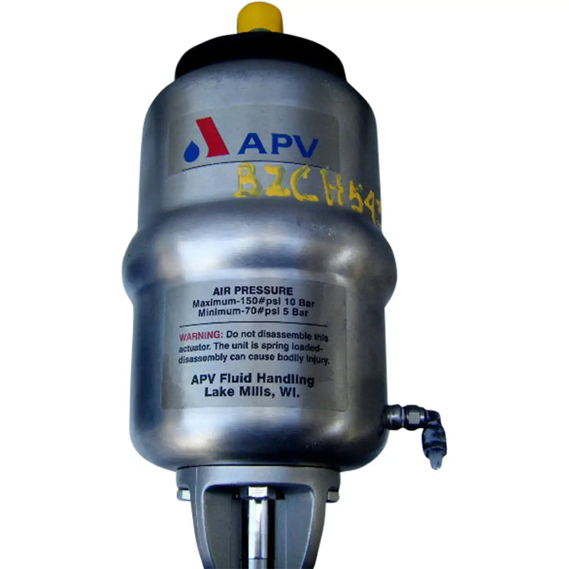 APV air actuated 3-way valve