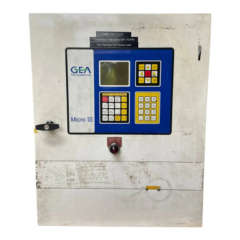 GEA Micro III Screw Compressor Micro Control Panel