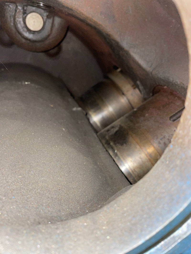 Vilter 444 4-Cylinder Bare Reciprocating Compressor (Belt Driven)