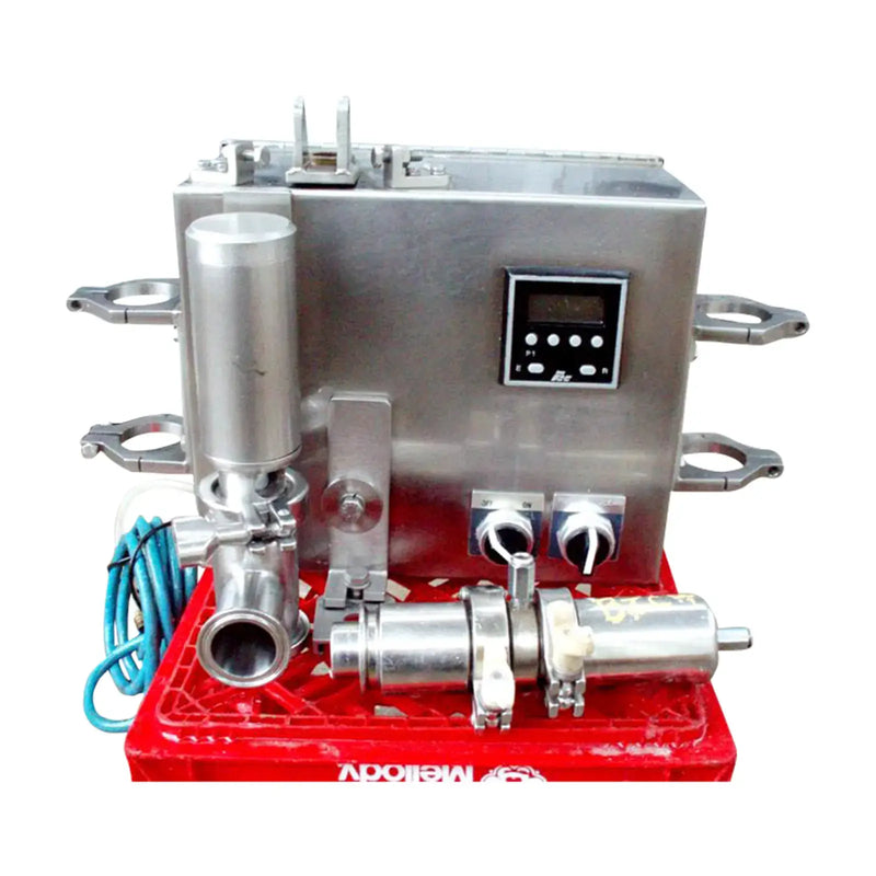 Stainless Steel Sanitary Air Actuated Valves with Control Box