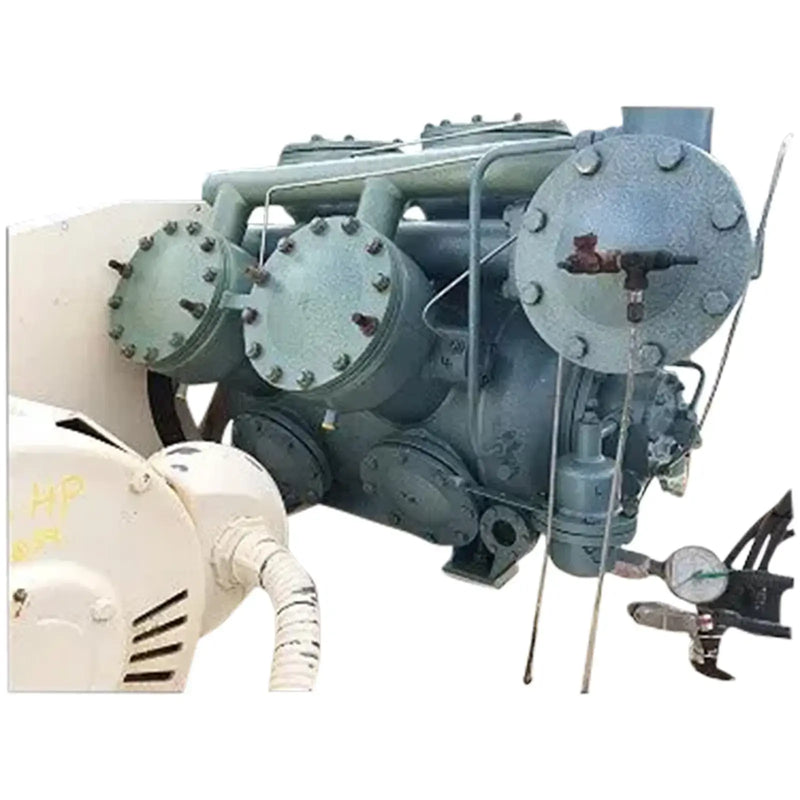 Grasso Reciprocating Ammonia Compressor - 125 HP