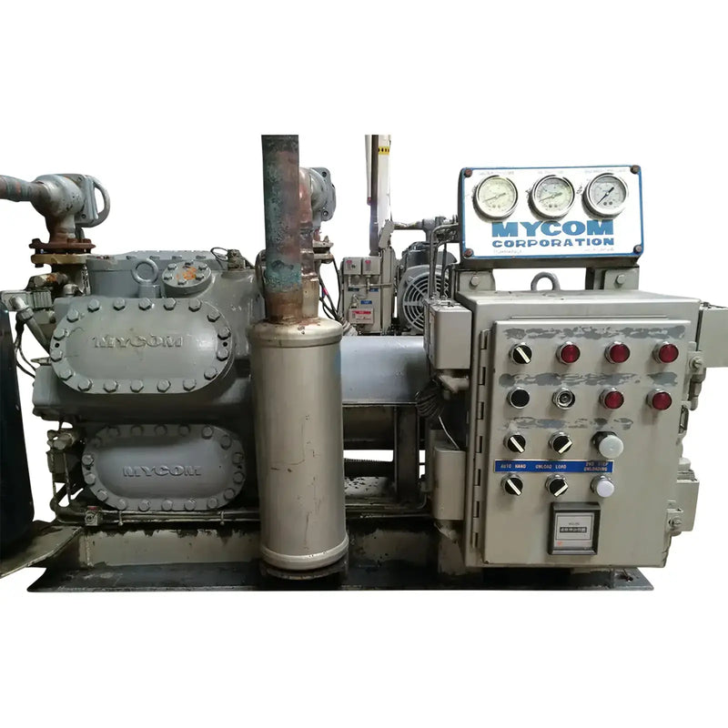 Mycom F-6C-2 6-Cylinder Reciprocating Compressor Package (25 HP 208-230/460 V)