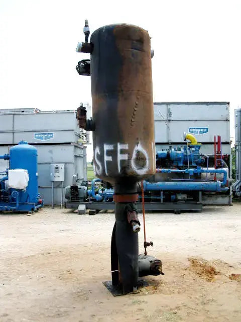 stone Mfg. Low Pressure Ammonia Receiver - 230 gallons