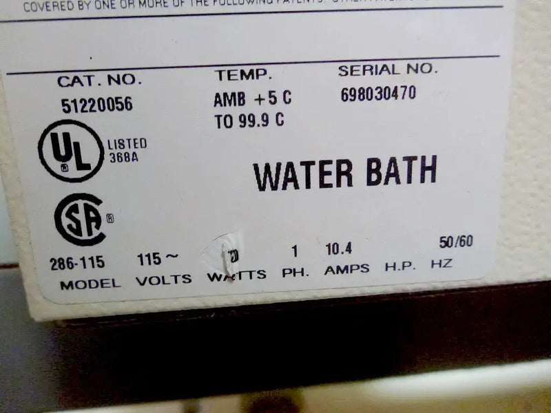 Precision Scientific 280 Series Water Bath
