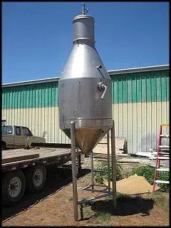 Alfa Laval Stainless Steel Vacuum Chamber - 215 Gallons