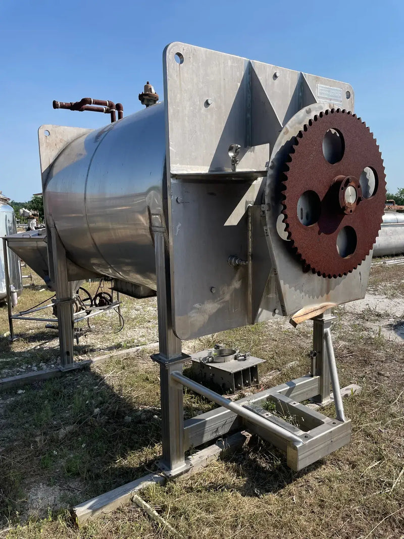 American Process Systems Cylindrical Paddle Ribbon Mixer / Dryer