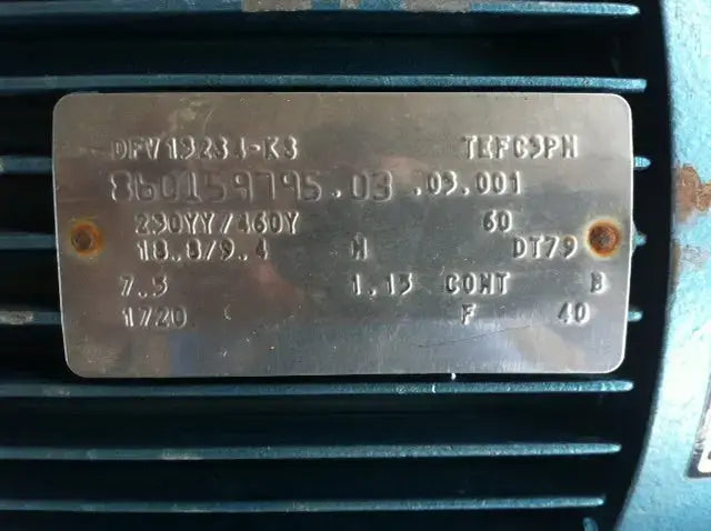 Waukesha Cherry-Burrell 125 Positive Displacement Pump (7.5 HP, 140 GPM Max)