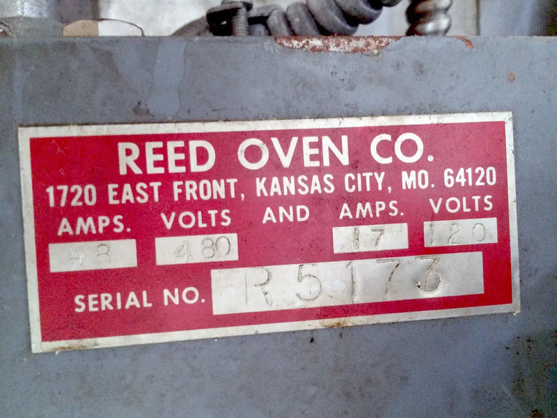Reed Rotating Baking Oven