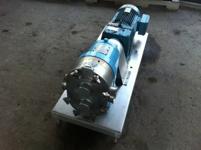 Waukesha Cherry-Burrell 125 Positive Displacement Pump (7.5 HP, 140 GPM Max)