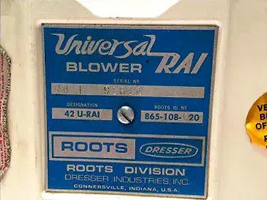 Roots Universal Blower with Sound Enclosure - 15 HP