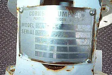 Cornell 3NLT-F5K Centrifugal Pump (225 GPM Max)