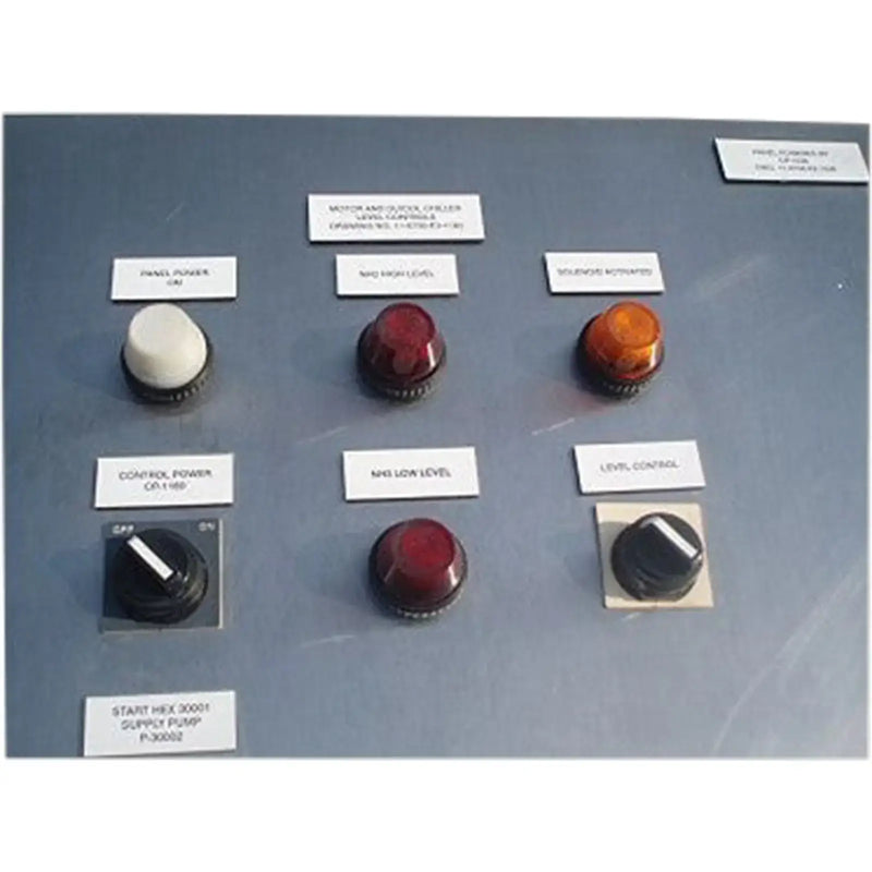 Total Control/Hoffman Stainless Steel Control Panel