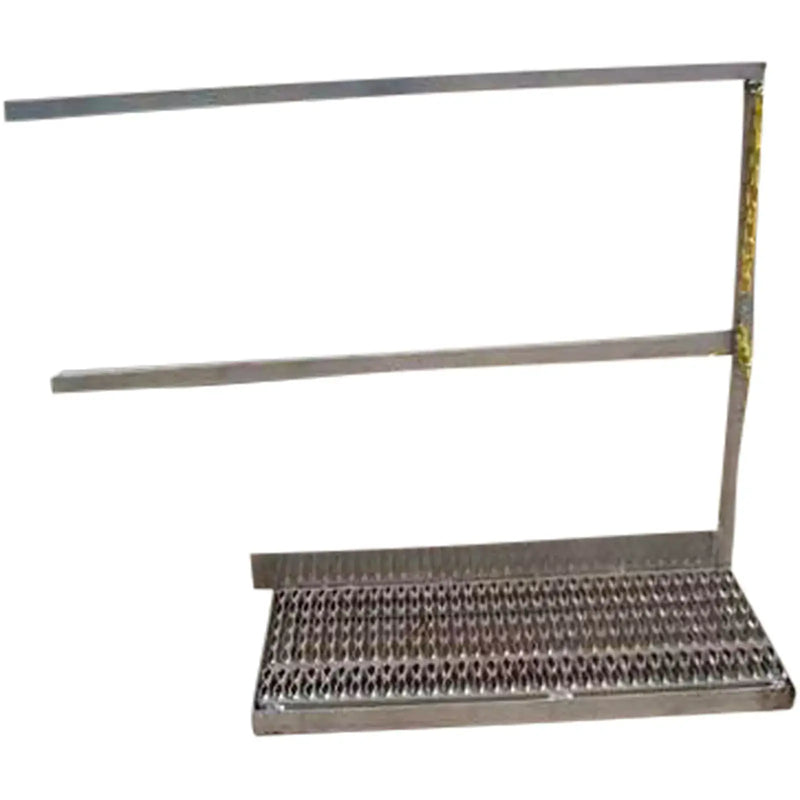 Stainless Steel Platform with Guard Rails