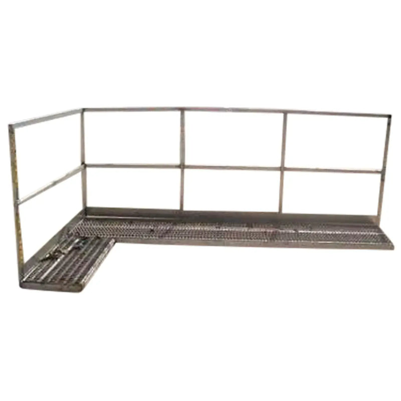 Stainless Steel Platform with Guard Rails