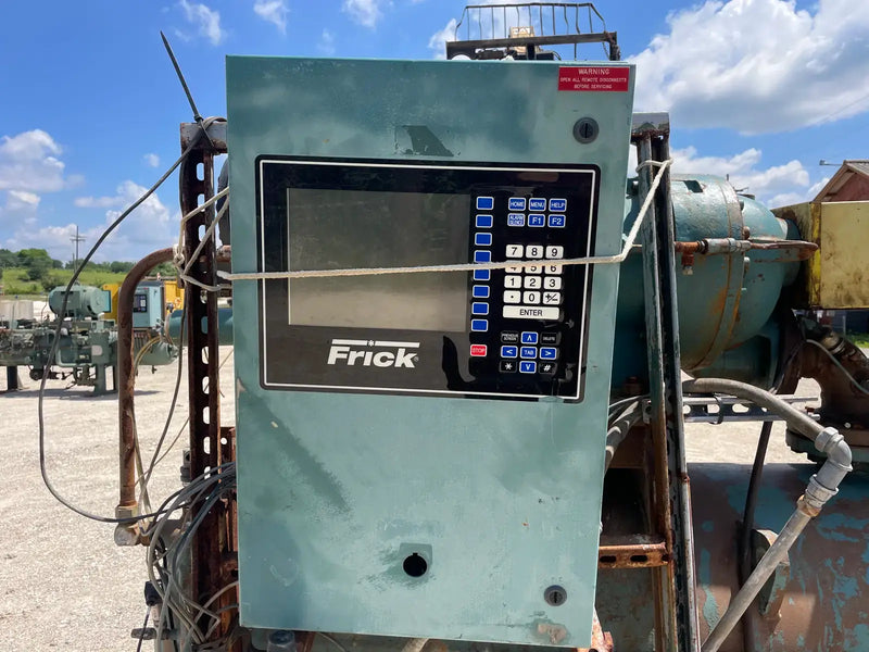 Frick Rotary Screw Compressor Package (Frick 78, 250 HP 460 V, Micro Control Panel)
