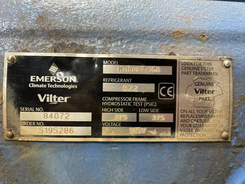 Vilter 4416 Bare 16-Cylinder Reciprocating Compressor