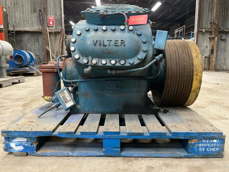 Vilter 448 8-Cylinder Bare Reciprocating Compressor