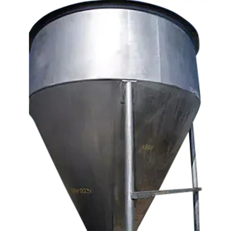 Stainless Steel Cone Bottom Tank - 750 Gallon