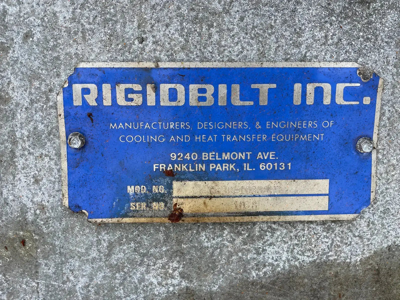 Rigidbilt C636-103RAHC Ammonia Evaporator Coil - 4 Fans (Low Temperature)