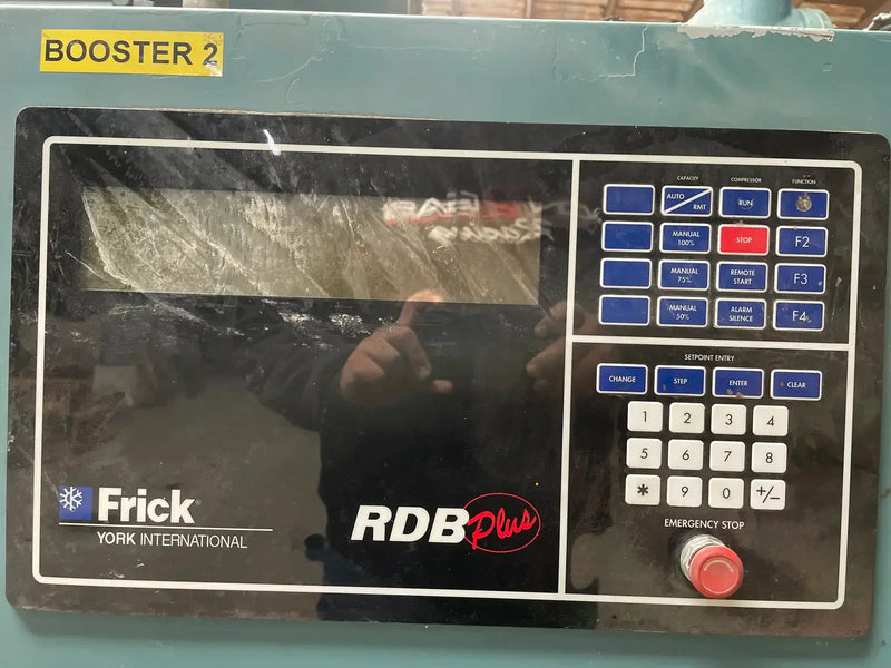 Frick RDB-316 Rotary Screw Compressor Package (Frick TDSL283S, 250 HP 460 V, Frick Micro Control Panel)