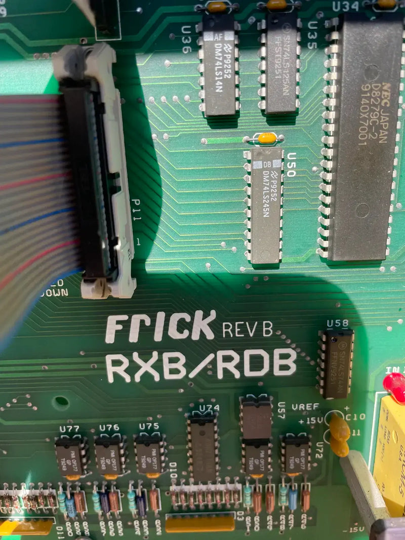 Frick RXB19 Rotary Screw Compressor Package (Frick XJS95L, 50 HP 240/480 V, Frick RXB Plus Micro Control Panel)