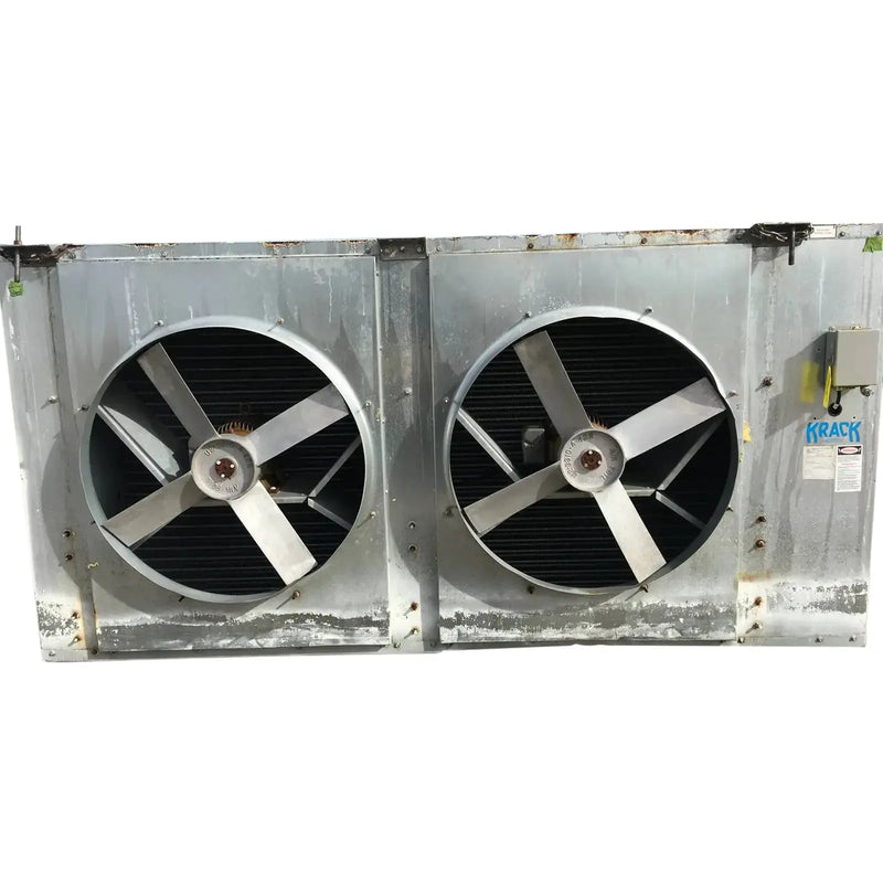 Krack Ammonia Medium Temperature Evaporator Coil - 2 Fan