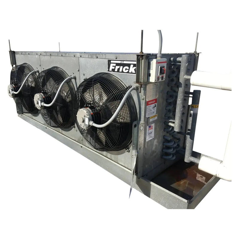 Frick SCS 364TH RH2 Ammonia Evaporator Coil - 11.4375 TR 3 Fans (Low/Medium Temperature)