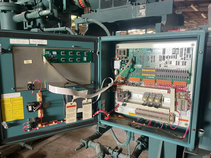 Frick RDB-399B Rotary Screw Compressor Package (Frick TDSL283L, 300 HP 460 V, Micro Control Panel)