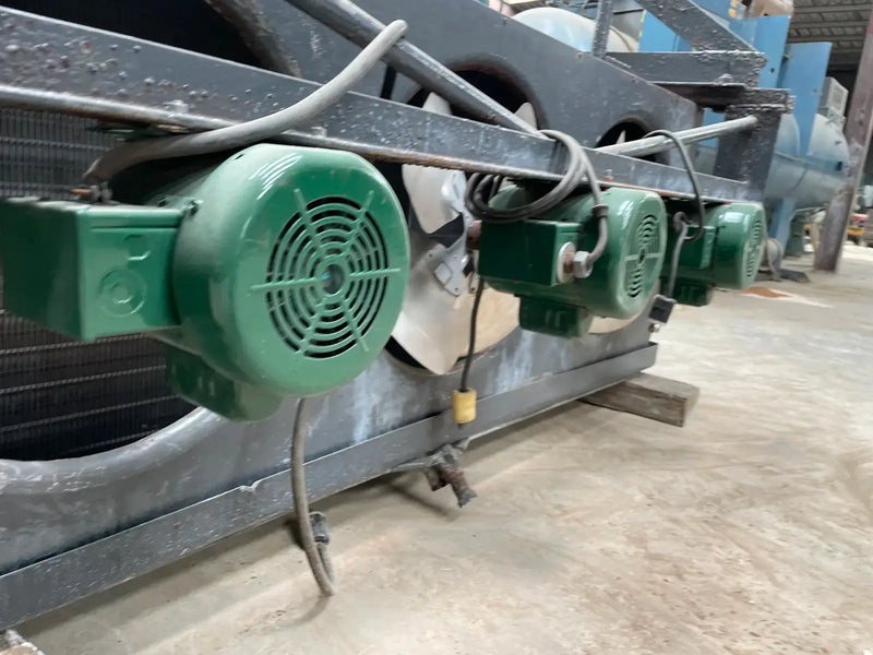 Ammonia Evaporator Coil - 3 Fans