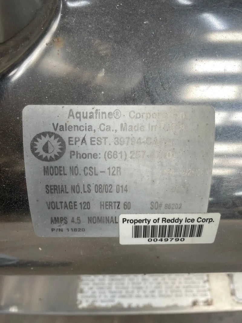 Aquafine Industrial CSL-12R Ultraviolet Water Purifier