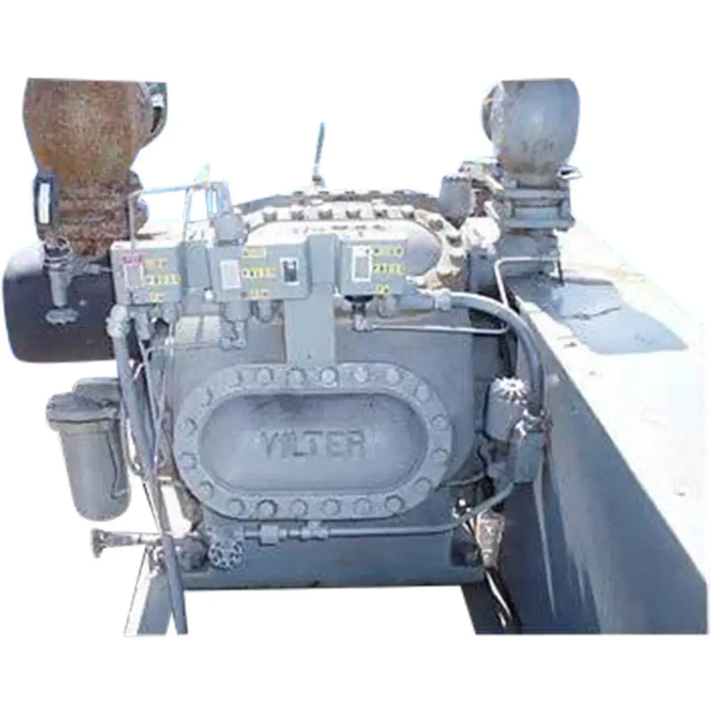 Vilter 8-Cylinder Reciprocating Compressor - 50 HP