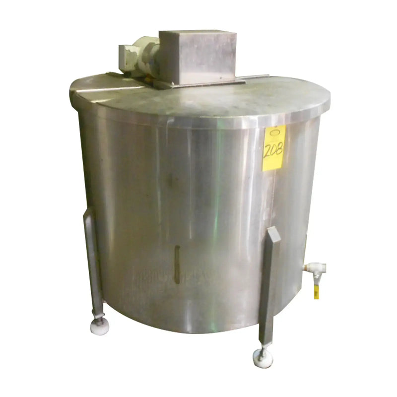 Stainless Steel Mixing Tank - 125 Gallons