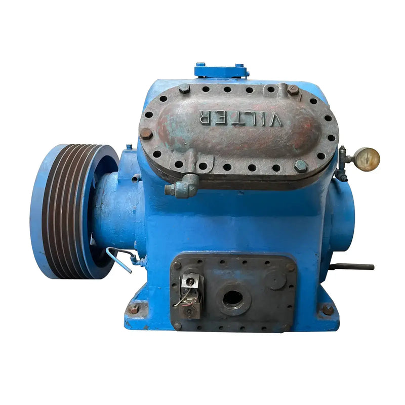 Vilter 444 4-Cylinder Bare Reciprocating Compressor (Belt Driven)