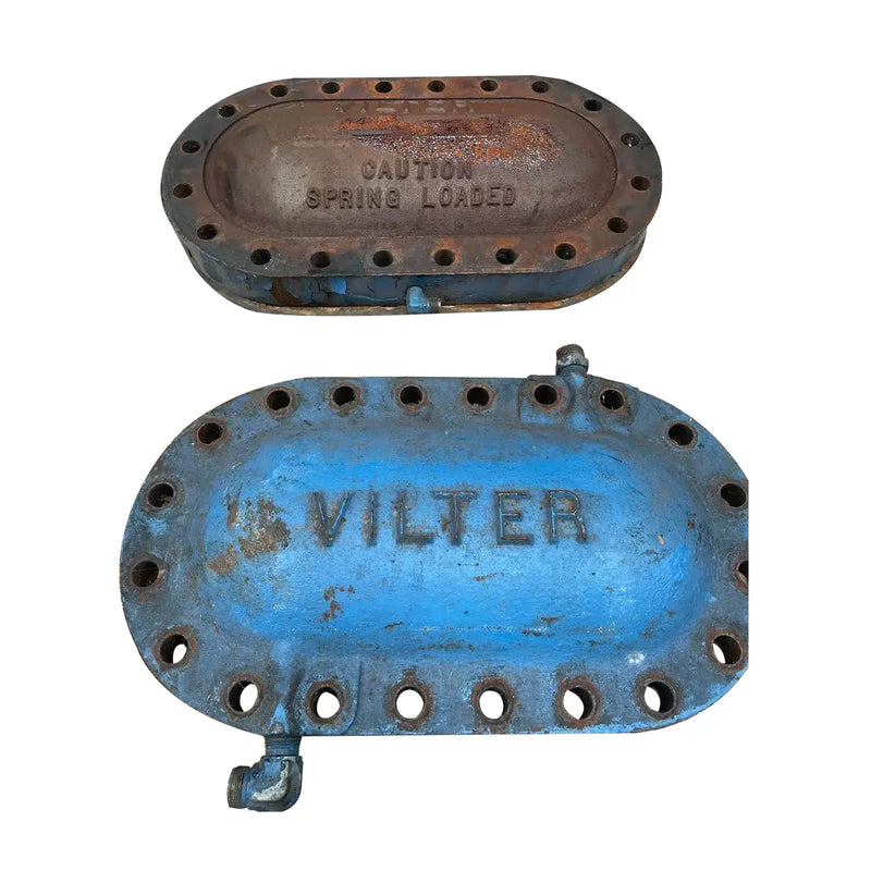Vilter Cylinder Cover with Water Jacket Cover.