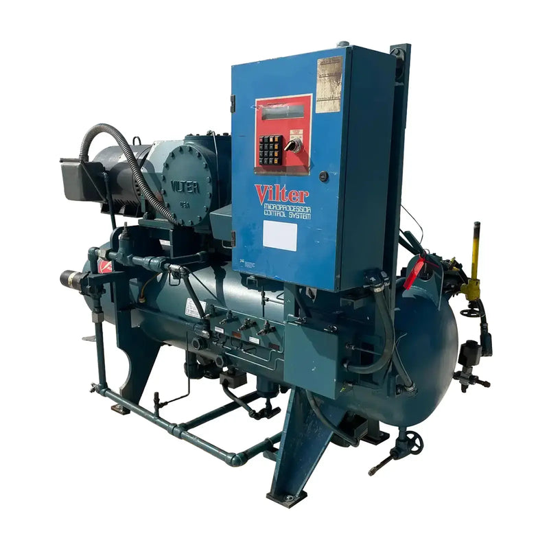Vilter V2A022E02RIVSSCN Rotary Screw Compressor Package (Vilter V2A022E02RIVSSCN, 40 HP 230/460 V, Micro Control Panel)