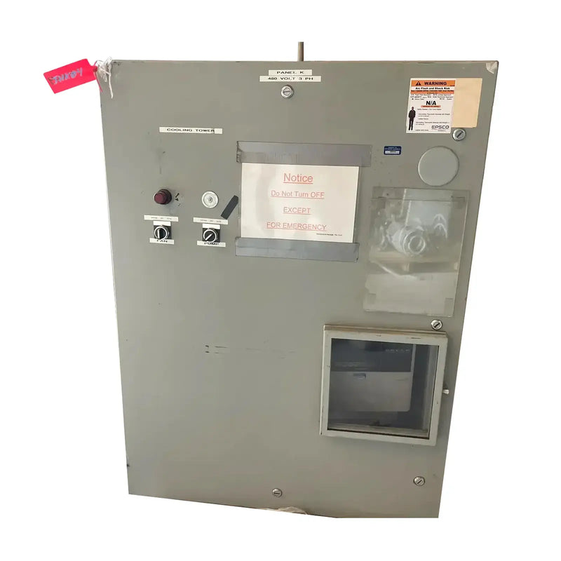 Cooling Tower  Control Center ( 480 V, 3 PH)