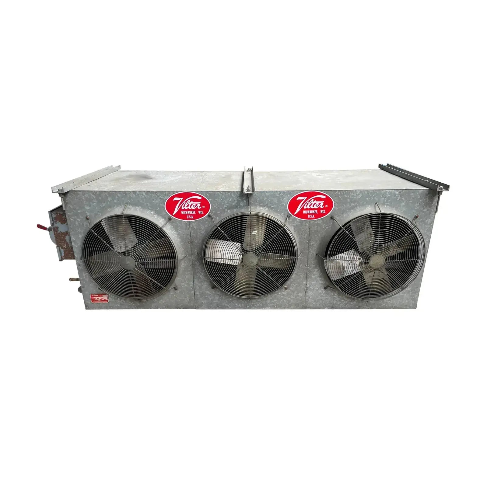 Vilter SC 24-84-3/4-RA-HGC Ammonia Evaporator Coil- 15 TR, 3 Fans (Low