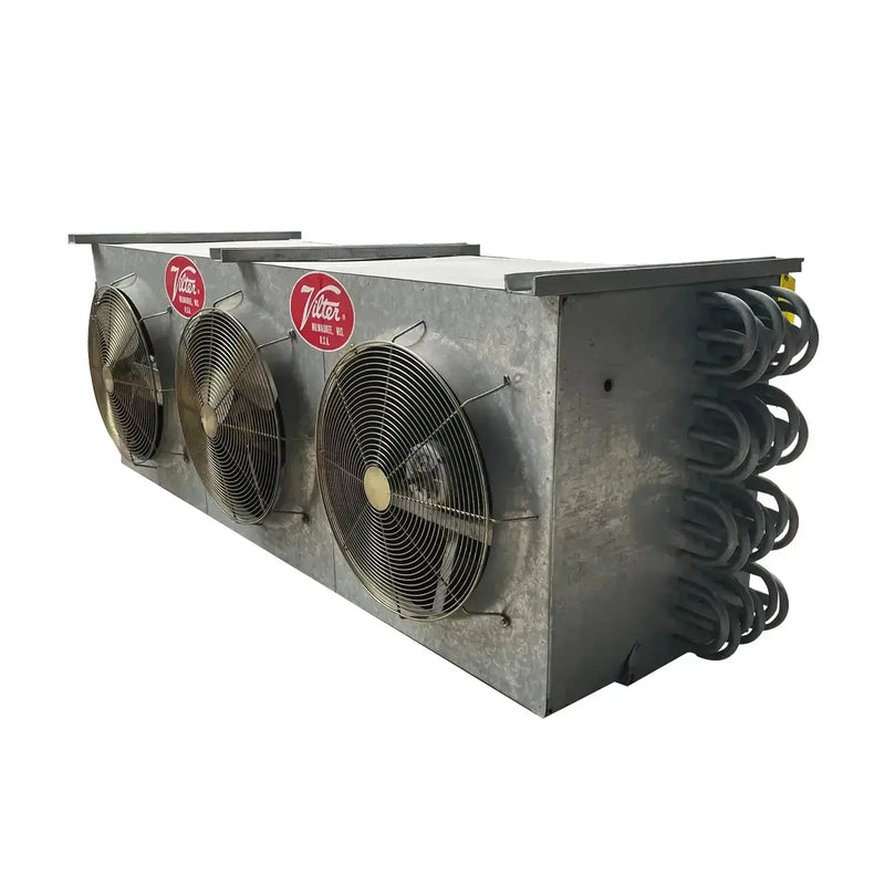 Vilter SC-24-64-1/2-RA-HGF Ammonia Evaporator Coil- 11 TR, 3 Fans (Low Temperature)