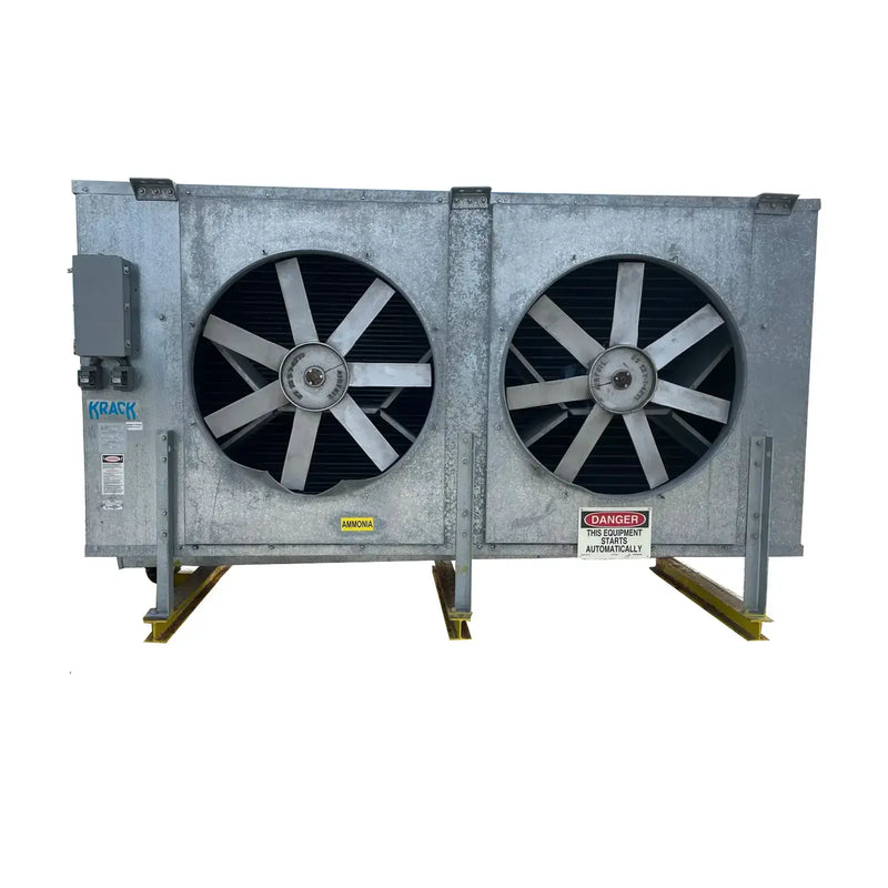 Krack PCS2L-5310-4-5-RBA-HGU-LH Ammonia Evaporator Coil-  42 TR, 2 Fans (Low Temperature)
