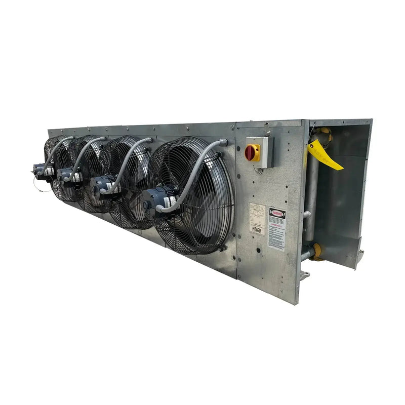 Krack DT4S-1045-FLA-HGU-RH Ammonia Evaporator Coil- 13 TR, 4 Fans (Low Temperature)