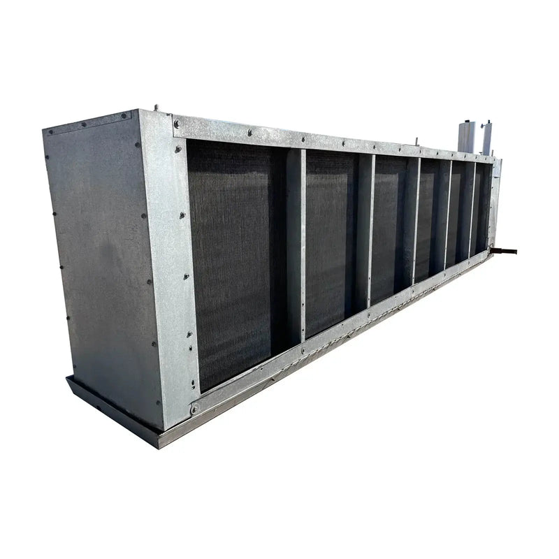 Krack DTX6S-1530-DXA-HGC-LH Ammonia Evaporator Coil - 17.46TR, 6 Fans (Low/Medium Temperature)