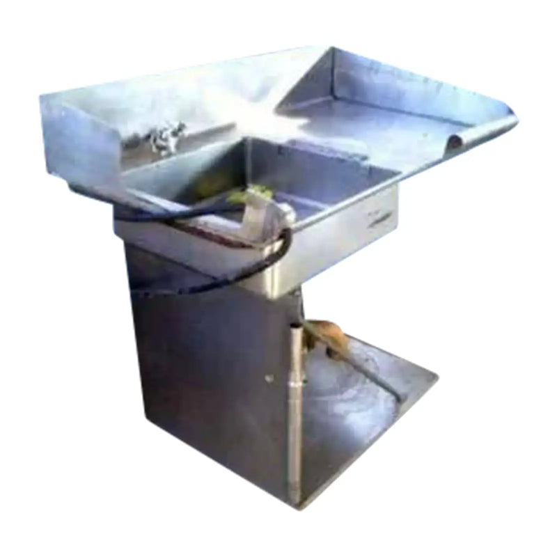 Portable Stainless Steel Counter Top and Sink with Commercial Grinder