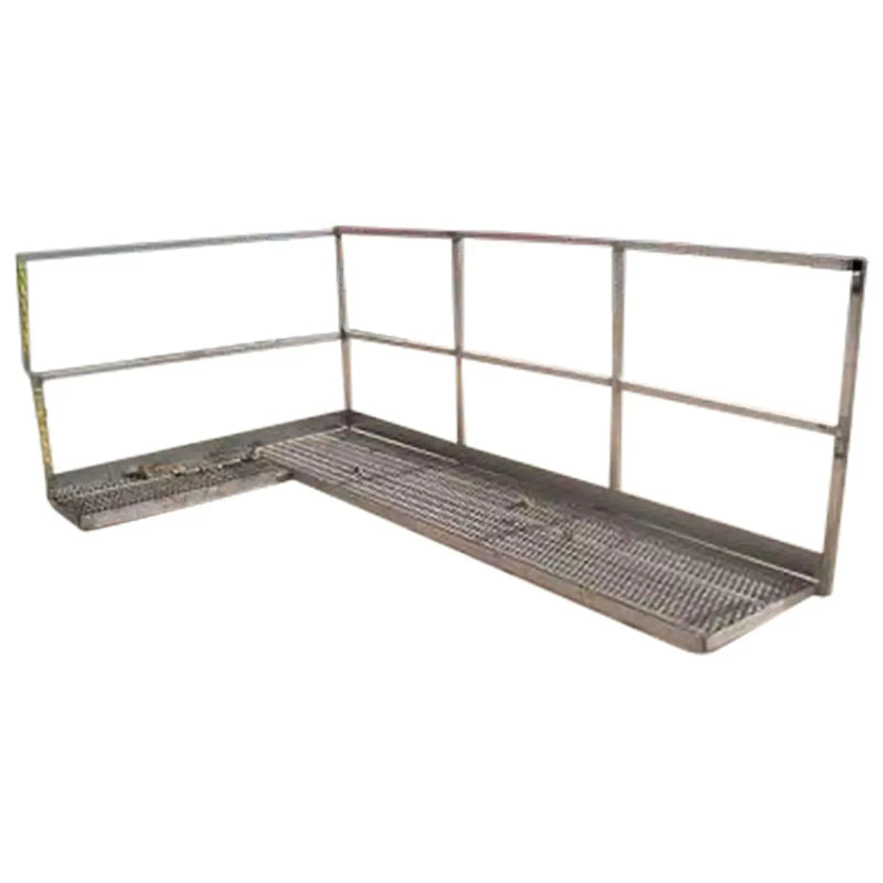 Stainless Steel Platform with Guard Rail