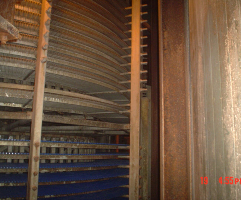1991 I.J. White Double Spiral Freezer Conveyor I.J. White 