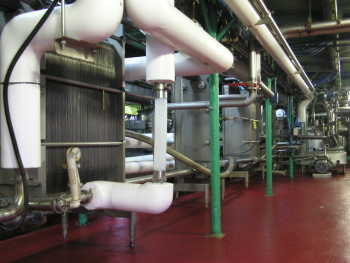 1992 Mueller Accu-Therm Plate Heat Exchanger HTST Stainless Steel. Paul Mueller Co. 