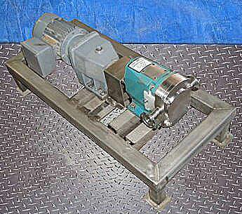 1994 Tri Clover TSR - Series Positive Displacement Pump Tri Clover 