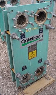 1995 Cetetherm Ceteplate Plate Heat Exchanger - 50 sq.ft. Cetetherm 