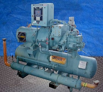 1996 Frick Rotary Screw Compressor Unit- 100 HP Frick 