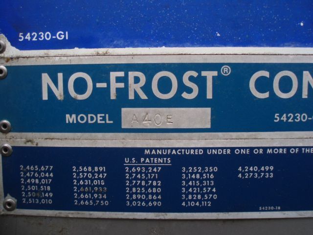 2000 Niagara Blower Company “No-Frost”® Concentrator Niagara 