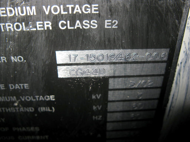 2002 Square D ISO-FLEX® Medium Voltage Controller Square D 
